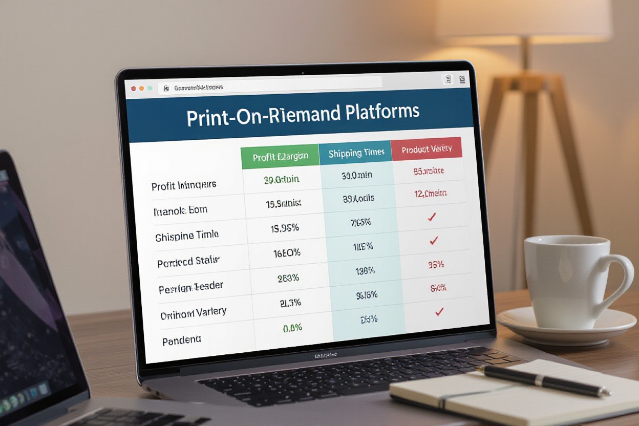 top print on demand platforms